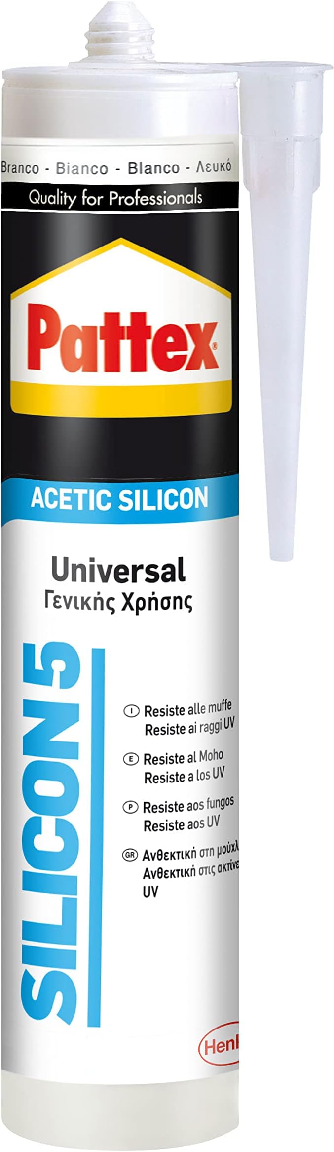 Sigillante Silicone SARATOGA SIL3004 Trasparente - Confezione Da 5 Tubi - Foto 13