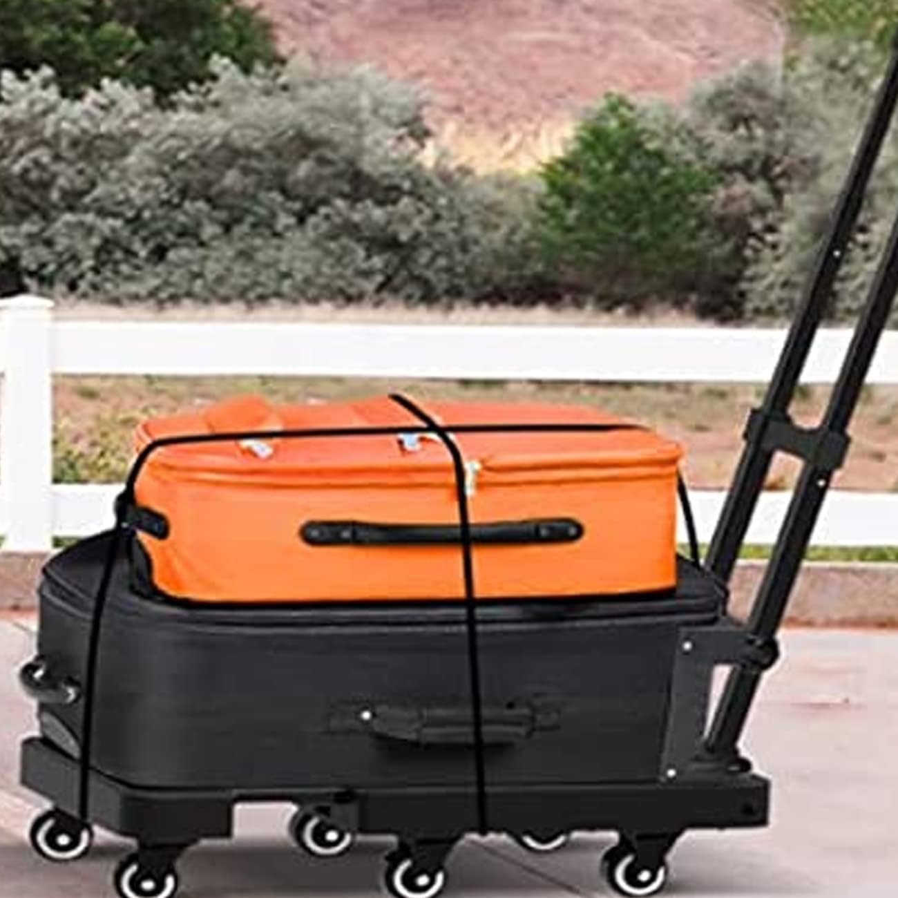 Bungee Cords with Hooks, ZESE 6-Pack Black Extra Strong Bungee Straps 24“, 36”, 48“ Heavy Duty Elastic Tie Downs Straps for Tents, Cargo, Kayak Boat, Bikes Rope Tie, Tarp, Luggage