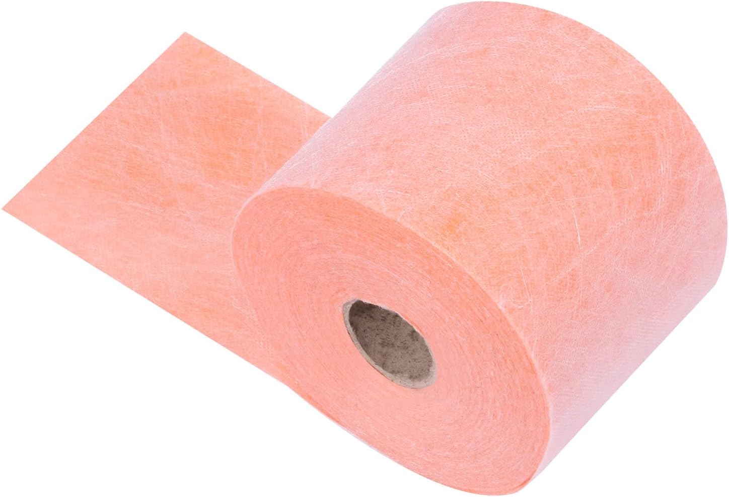 uxcell Waterproof Membrane 39.6 Inch x 33 Ft / 108 Square Feet Waterproofing Membrane 24 Mil Tile Underlayment Polyethylene Fabric Roll for Tiles Shower Walls Bathroom Floors, Orange