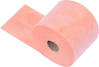 QUARKZMAN Wasserdichte Membran 5 Zoll x 98 Ft / 41 Quadratfuß Abdichtungsbahn 24 Mil Fliesenunterlage Polyethylen-Gewebe Rolle Für Fliesen Dusche Wände Badezimmer Böden Orange