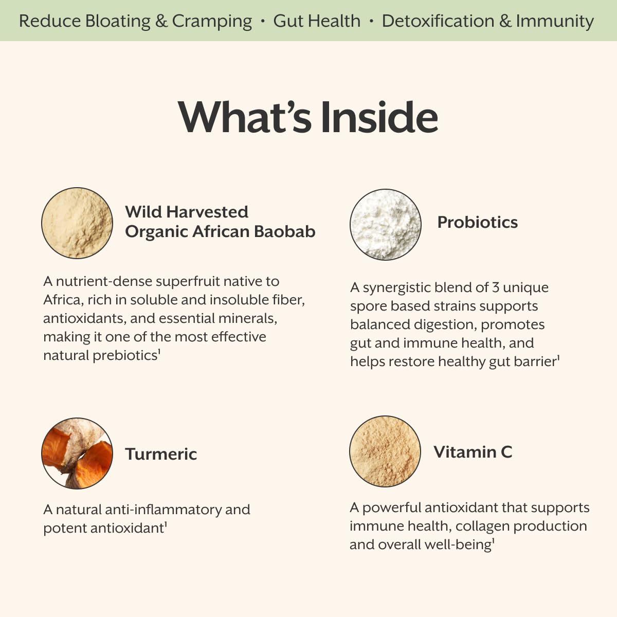 Promix Nutrition Debloat Powder for Gut Health, Reduces Bloating, 30ct — Amazon image 4