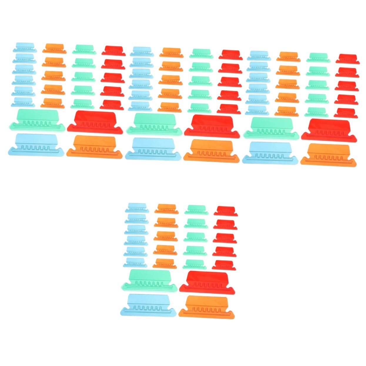 ARTIBETTER 4 Set Etichette Colorate Per Appendibili Linguette Dettagliate Per Classificazione E Rapida Documenti Accessori Ufficio Leggeri E Pratici 40 Pezzi * 4