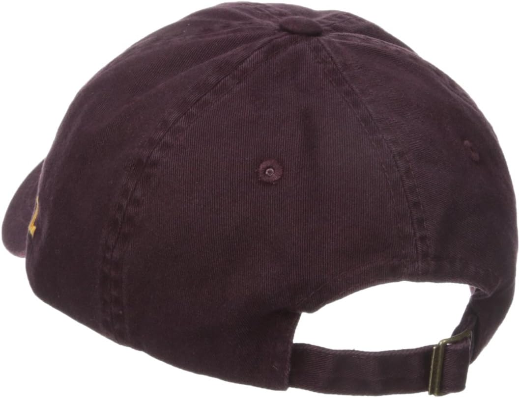 NCAA Zephyr Arizona State Sun Devils mens Scholarship Relaxed Hat, Adjustable-Z-buckle, maroon - Image 2