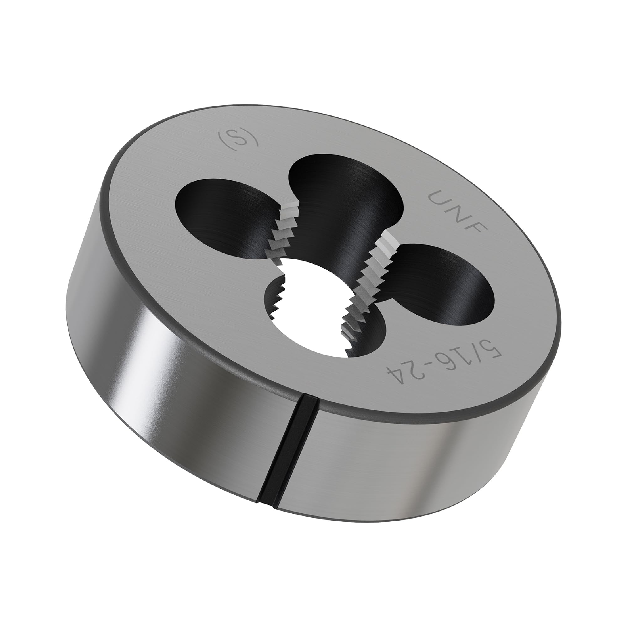 3/8"-24 Threading Die - Right Hand Cut Tool Steel -7