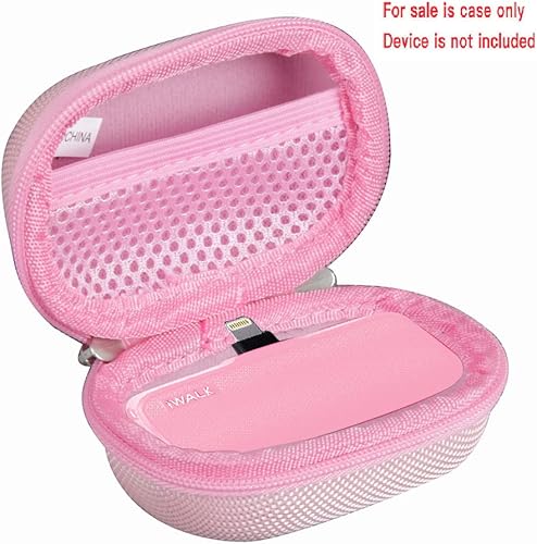 Miniatura 2 de Hermitshell Estuche rígido de viaje para iWALK 3350mAh iWALK 4500mAh Ultra-Compact Power Bank (solo caja) (rosa)