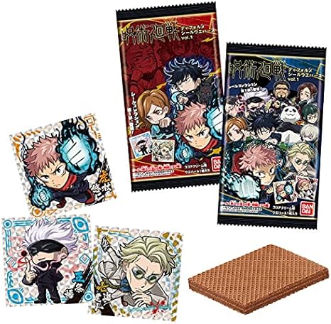 Amazon Co Jp 呪術廻戦ディフォルメシールウエハース 個入りbox 食玩 ホビー