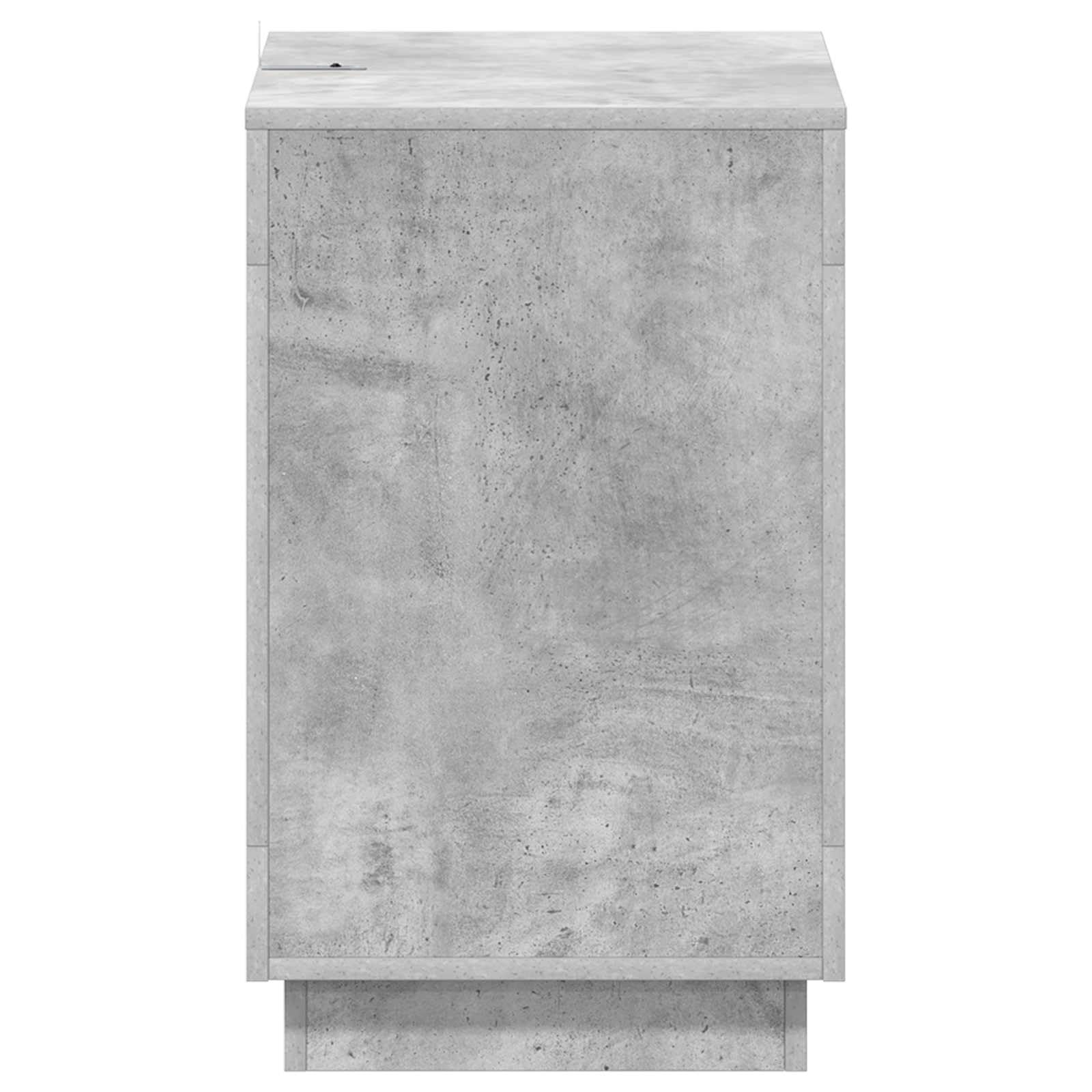Drewnopochodny prostokątny Nowoczesny do salonu 60 x 40 x 65 cm Szary