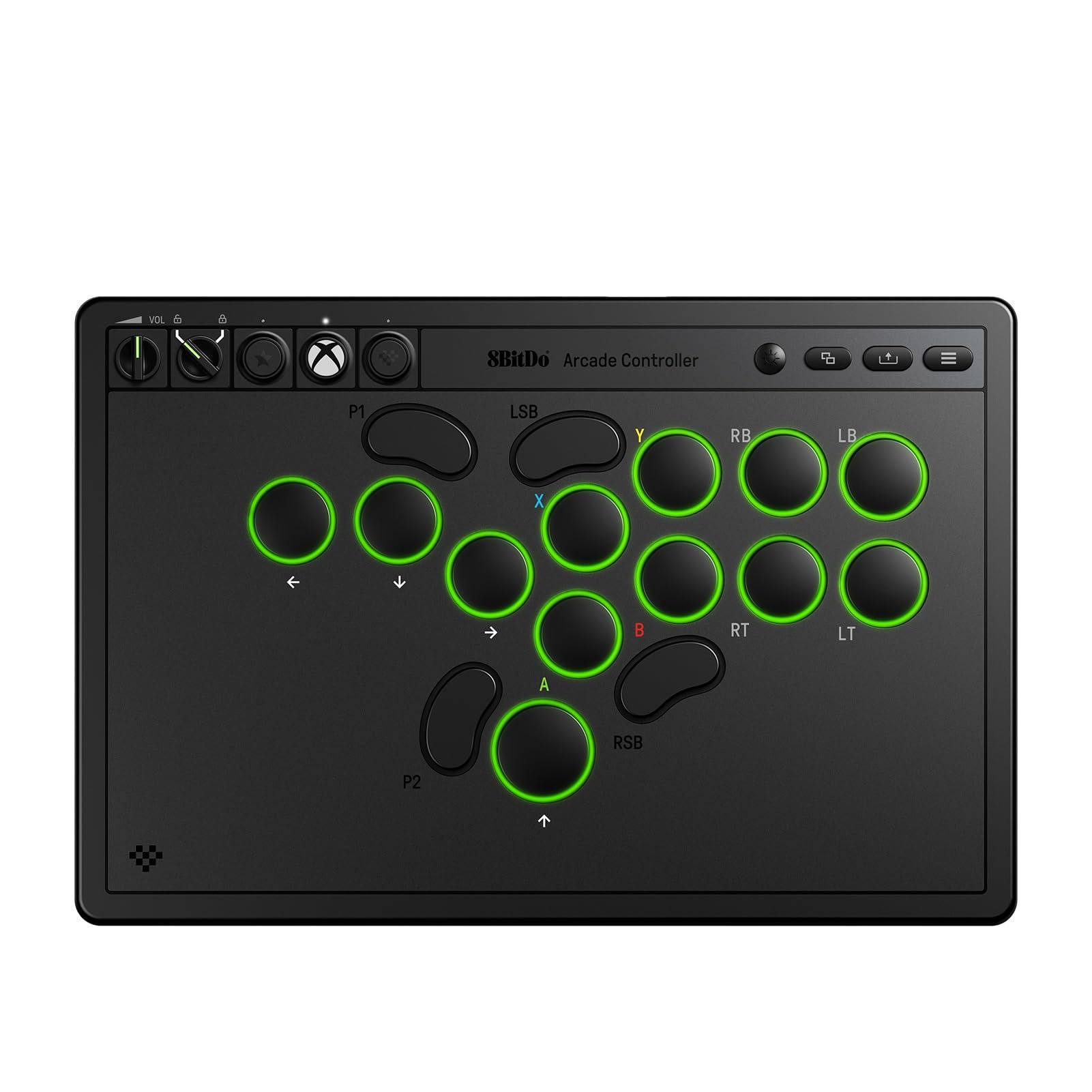 8BitDo All-Button Arcade Controller for Xbox Series X|S, Xbox One