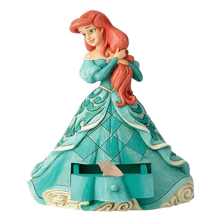 Amazon.co.jp: enesco 置物 アリエル Ariel with Shell Charm