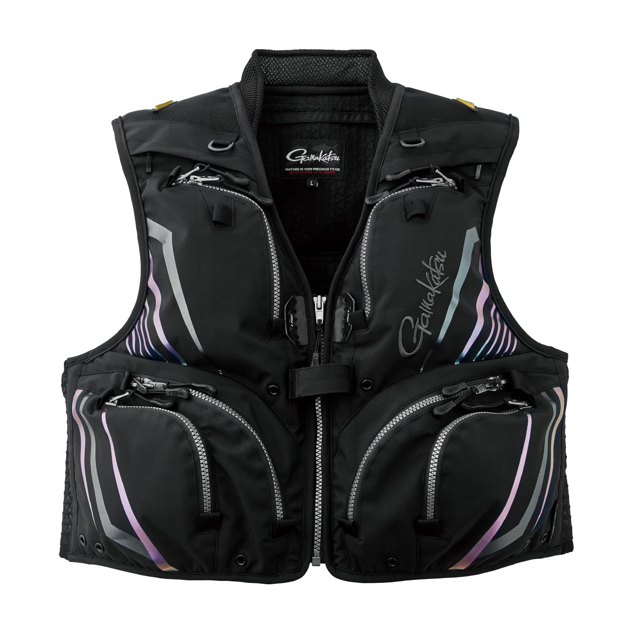 Amazon.co.jp: がまかつ(Gamakatsu) ハーフメッシュベスト