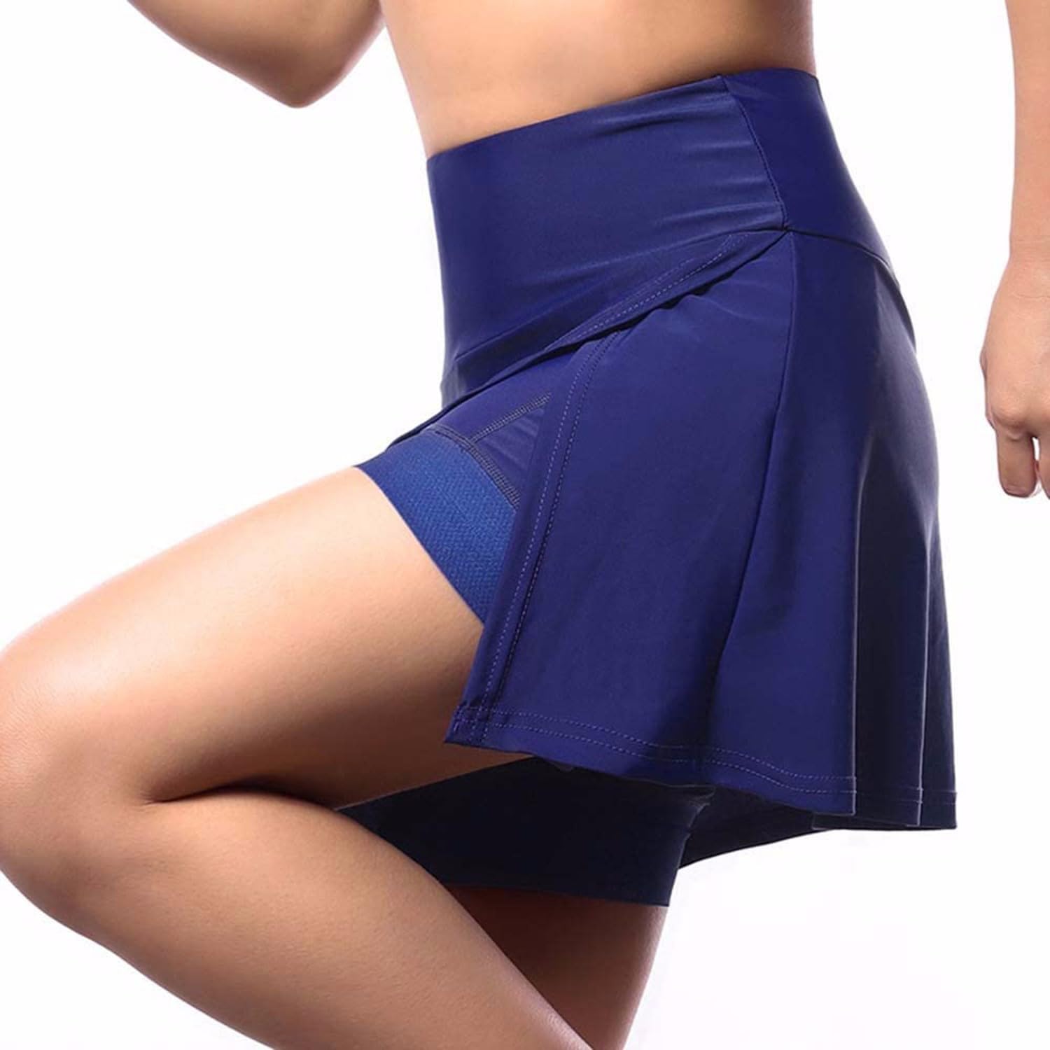 Gonna Da Ciclismo Da Donna Imbottita Con Pantaloncini Interni, Gonna Pantalone Corta Pantaloncini Da Ciclismo Con 5D Gel Seat Pad Pantaloncini Imbottiti Per Bici