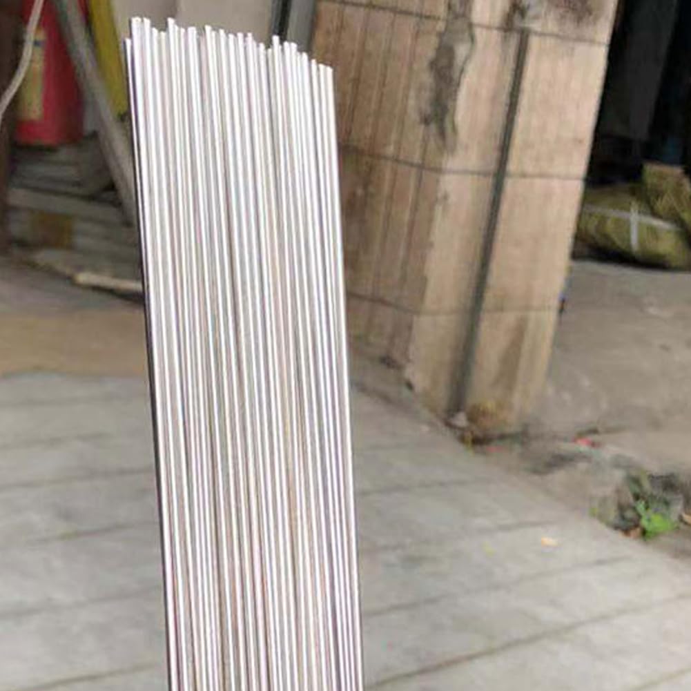 Bacchette per saldatura in acciaio inossidabile, Bacchette for saldatura Tig in acciaio inossidabile 308, confezione da 10 dimensioni multiple(308 2.5mm 10pcs)