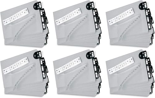 Martin Yale 14254 - Juego de bandejas de publicación (paquete de 6); diseñado para su uso con juegos de bandejas de publicación V-Matic, Porta-Matic