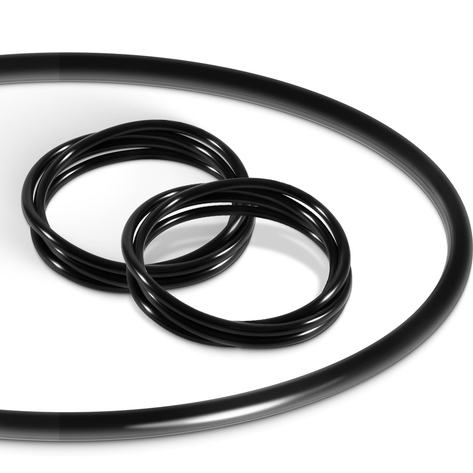 Photo 1 of 006713F O-Ring Gasket 2 Packs for Raypak Heater Heat Exchanger, Replace 185-405, 206-406, 207-407