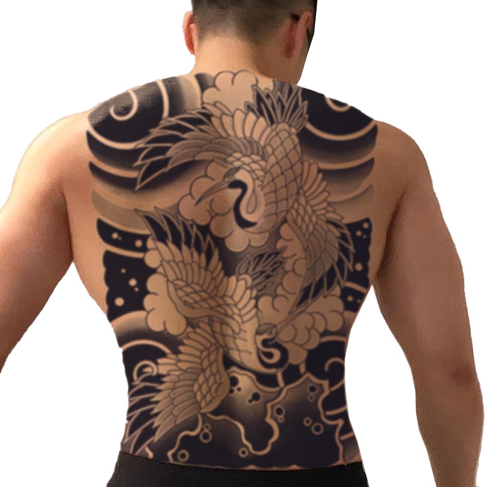 バックピースタトゥー1.2＆タトゥーコレクション バックピースタトゥー