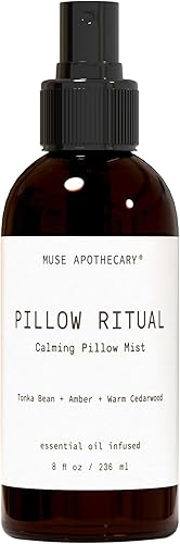 Miniatura 23 de Muse Apothecary Pillow Ritual - Rocío aromático, calmante y relajante para almohada, spray para ropa de cama y telas - Infundido con aceites