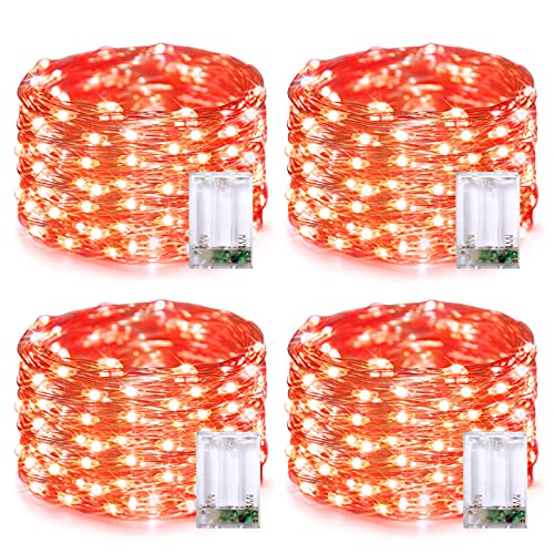 Guirlande lumineuse 50 LED étanche avec fil d'argent pour création