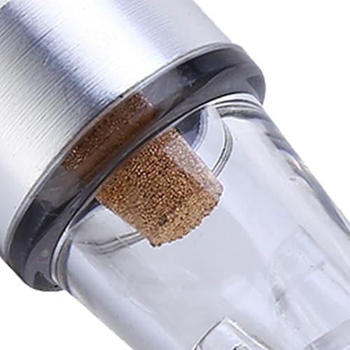 Miniatura 9 de Pssopp Separador de aceite de agua regulador de 18", pistola de pulverización de aerógrafo en línea, mini separador de filtro de aire, separador de