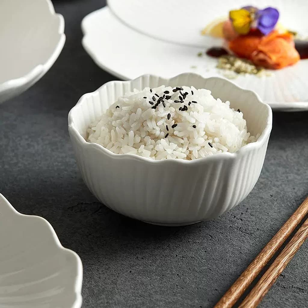 Servierschüsseln Reisschüssel Haushaltskeramik Salat Kleine Schüssel Suppe Nudelschüssel Restaurant Reisschüssel Zweiteiliges Set Müslischüssel