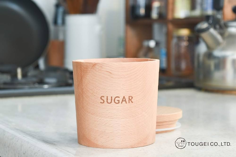 新品 未使用 送料無料 木製キャニスター 　お好きな物　2個セット atak_yojf1366