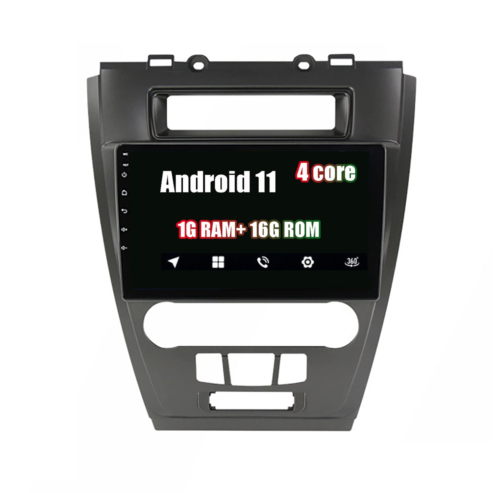 Autoradio 2 Din Bluetooth résout le manque de navigation GPS sur Ford Mustang Mondeo