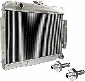 Amazon.com: WRCRAD Aluminum Radiator For 1970-1985 JEEP CJ5 CJ6 CJ7 ...