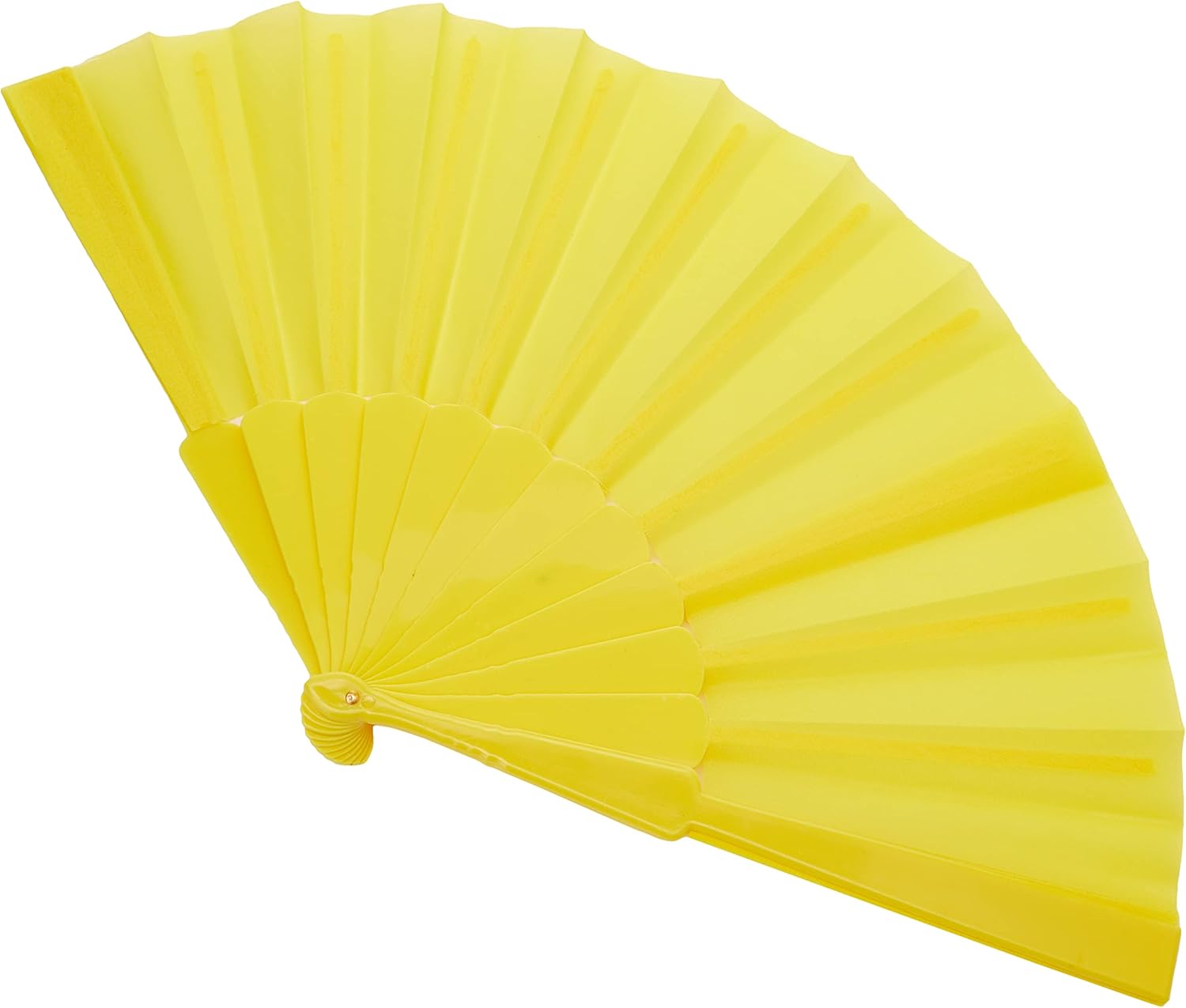 eBuyGB Folding Handheld Pretty Hand Fan Wedding Party Accessory Pocket Sized Fan for Wedding Gift, Party Favors, DIY Decoration, Summer Holidays, Home Décor