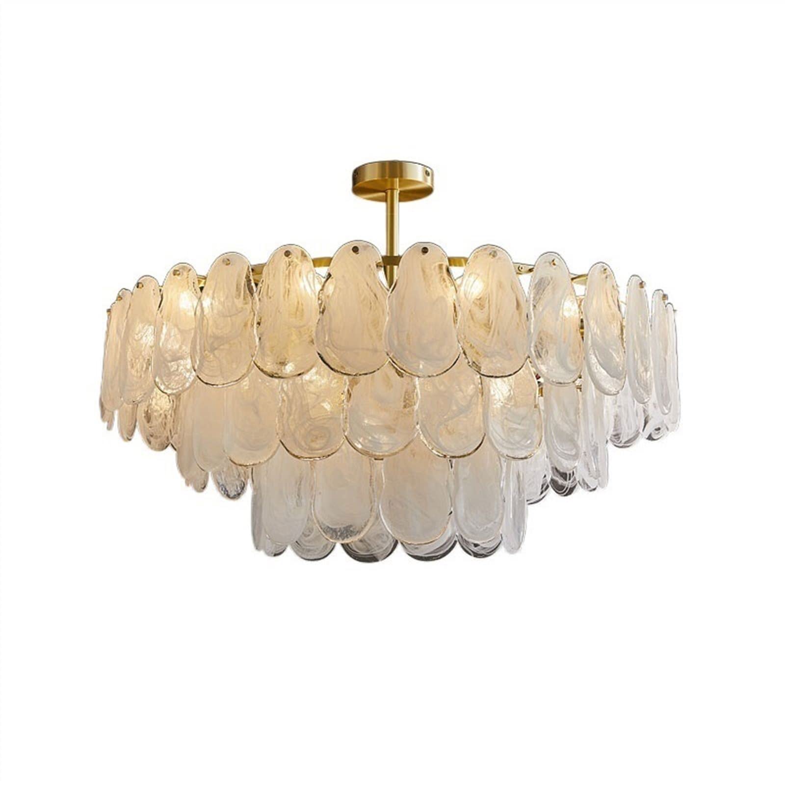 Yinj9562fg Chandeliers Modern Minimalist and Luxurious Copper Chandeliers Living Rooms Restaurants Villas Hotels Decorative Lighting Fixtures Living Room