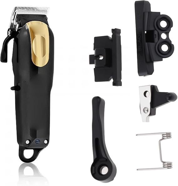Hair Clippers Adjustment Lever Switch Locking Plate Spring Tension CamTappet Compatible with Wahl Magic Clip 8148 8591 8504