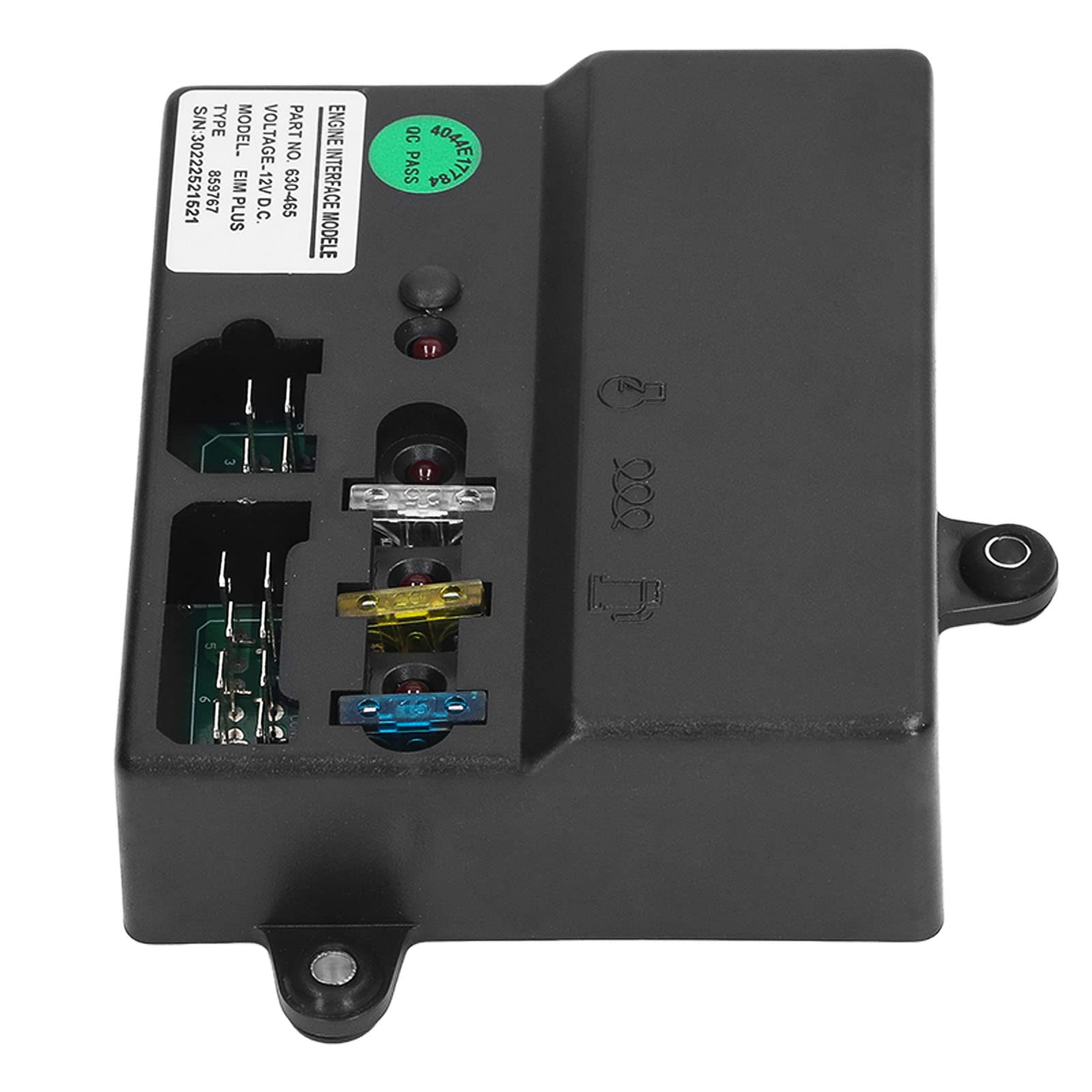 FTVOGUE Modulo Interfaccia Motore, Modulo Motore ABS 12VDC, Design Sigillato, Parte di Ricambio per Generatore di Avviamento per Uso di Manutenzione e Riparazione dell'attrezzatura