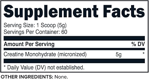 Miniatura 2 de Primaforce Monohidrato de creatina en polvo, 10.58 oz, micronizado, sin gluten, sin OMG