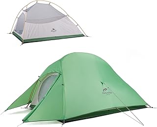 Bushcraft : 15 essentiels Naturehike Cloud Up Tente de randonnée autoportante pour 2 Personnes en Nylon ultralégère
