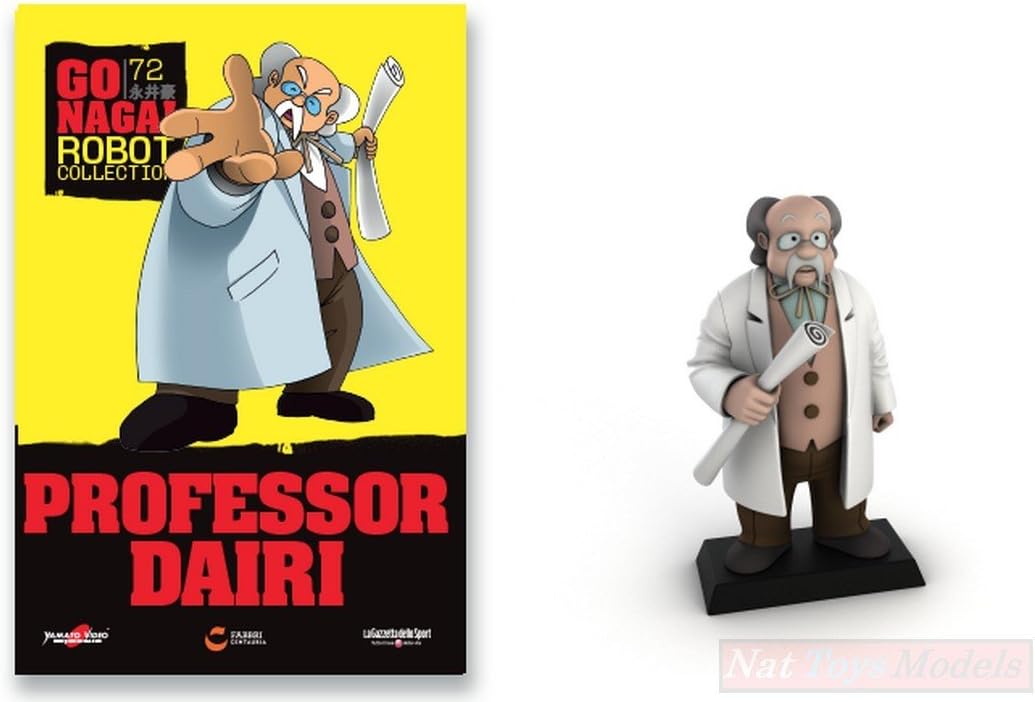 GO NAGAI Robot Professor Dairi Statua Collection Lead Figure Miniature +fas