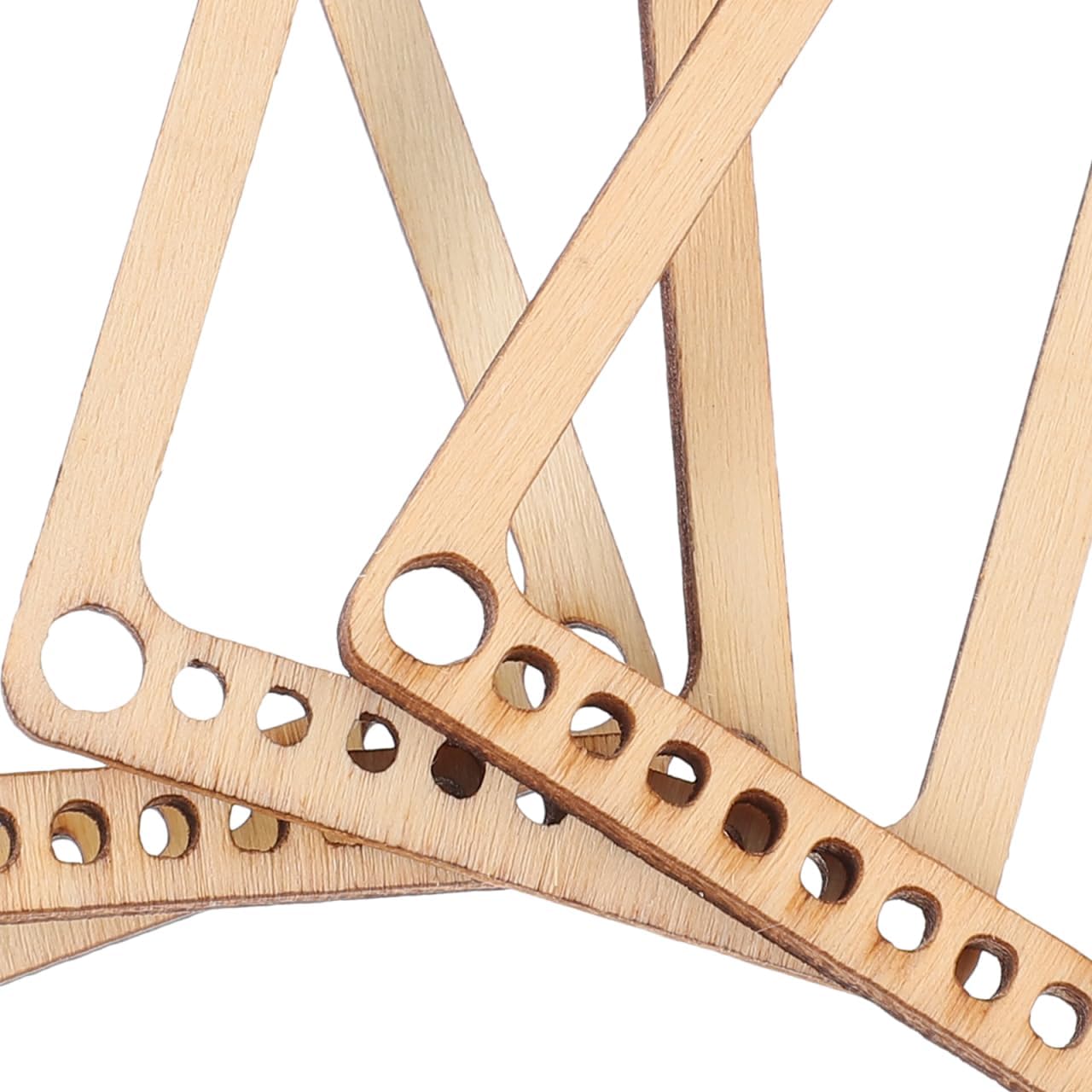 EXCEART Mini Weaving Board Wooden Loom Compact Portable Handcraft Tool for Creative Arts and Crafts Small Braided Frame for on-The-Go Weaving Projects
