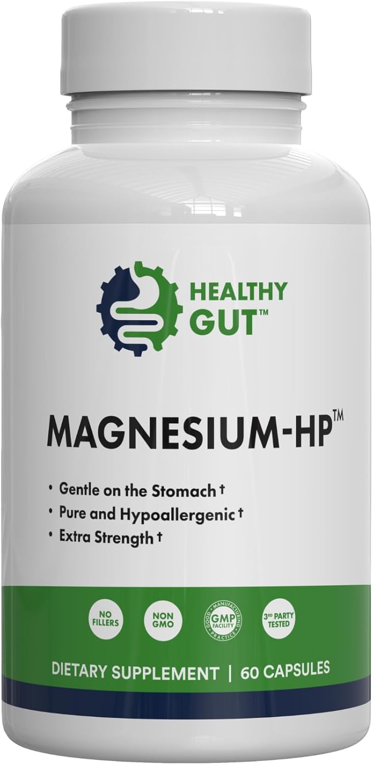 Healthy Gut Tributyrin-X Biome Builder, 30 Softgels, and Magnesium-HP, 60 Capsules