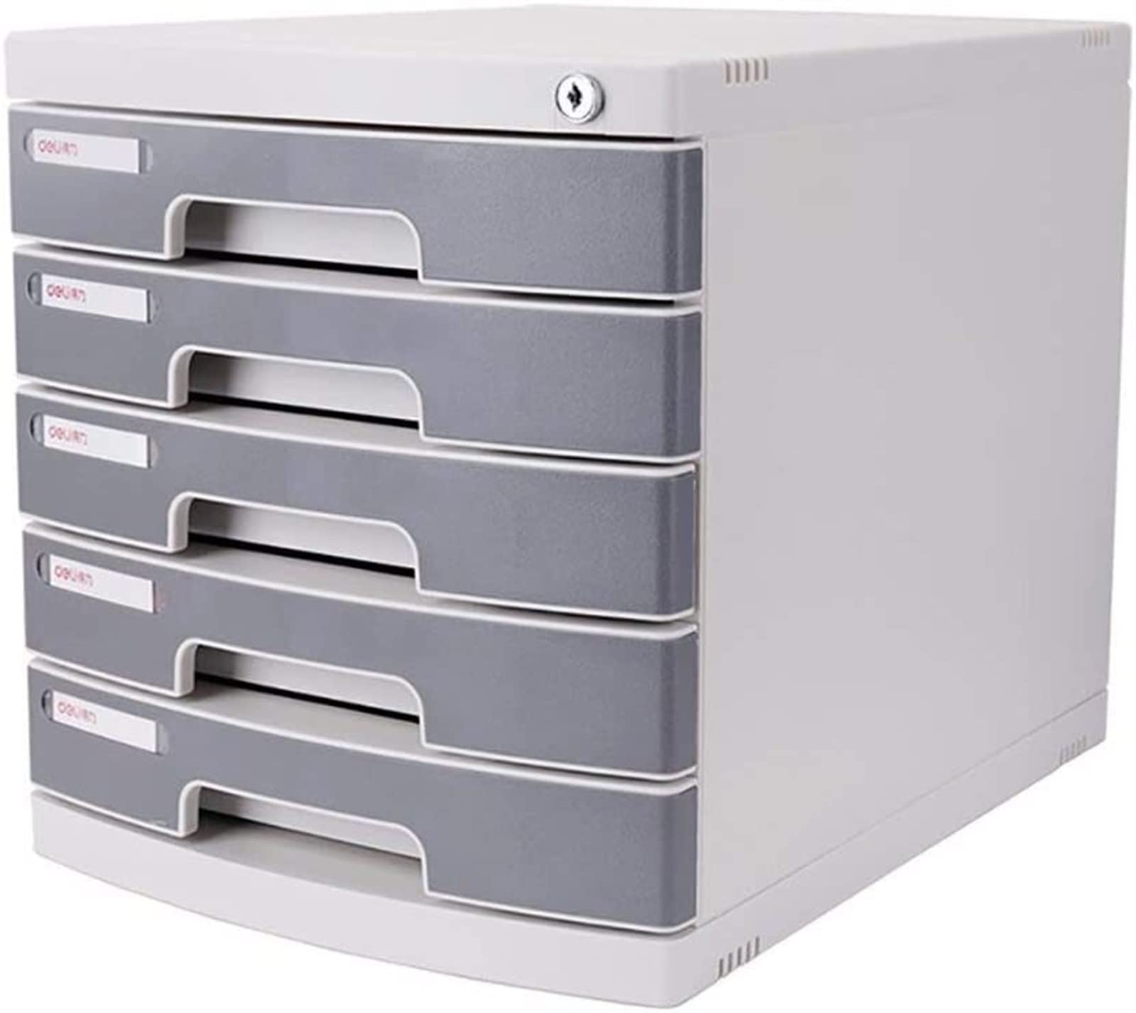 VUIKLCty Plastic Storage Cabinet File Cabinet Data Cabinet Office Desktop Home Filing Cabinet Office Plastic Cabinet