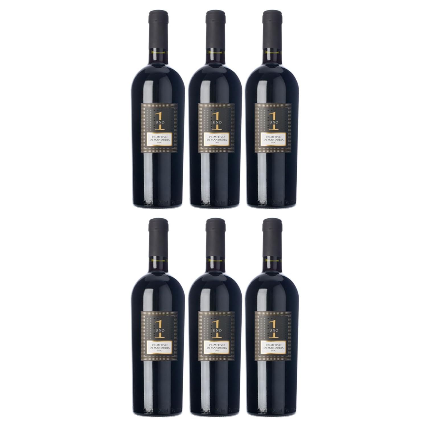 La Volpe Primitivo di Manduria DOC Uno Rotwein Rot Trocken Italien inkl. FeinWert E-Book (6 x 0,75l)