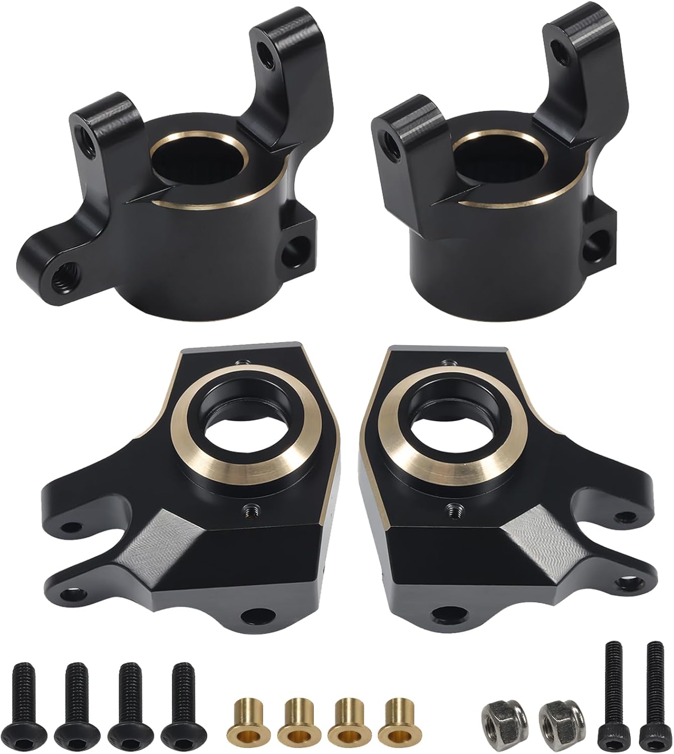 SCX10 II Brass Weights C Hub 30g Caster Blocks & 96g