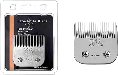 Miniatura 3 de Juego de cuchillas de cerámica de repuesto desmontables profesionales, compatible con oster Classic 76Star-TeqPower-Teq y A* dis AGC, BDC, BGC, MBG