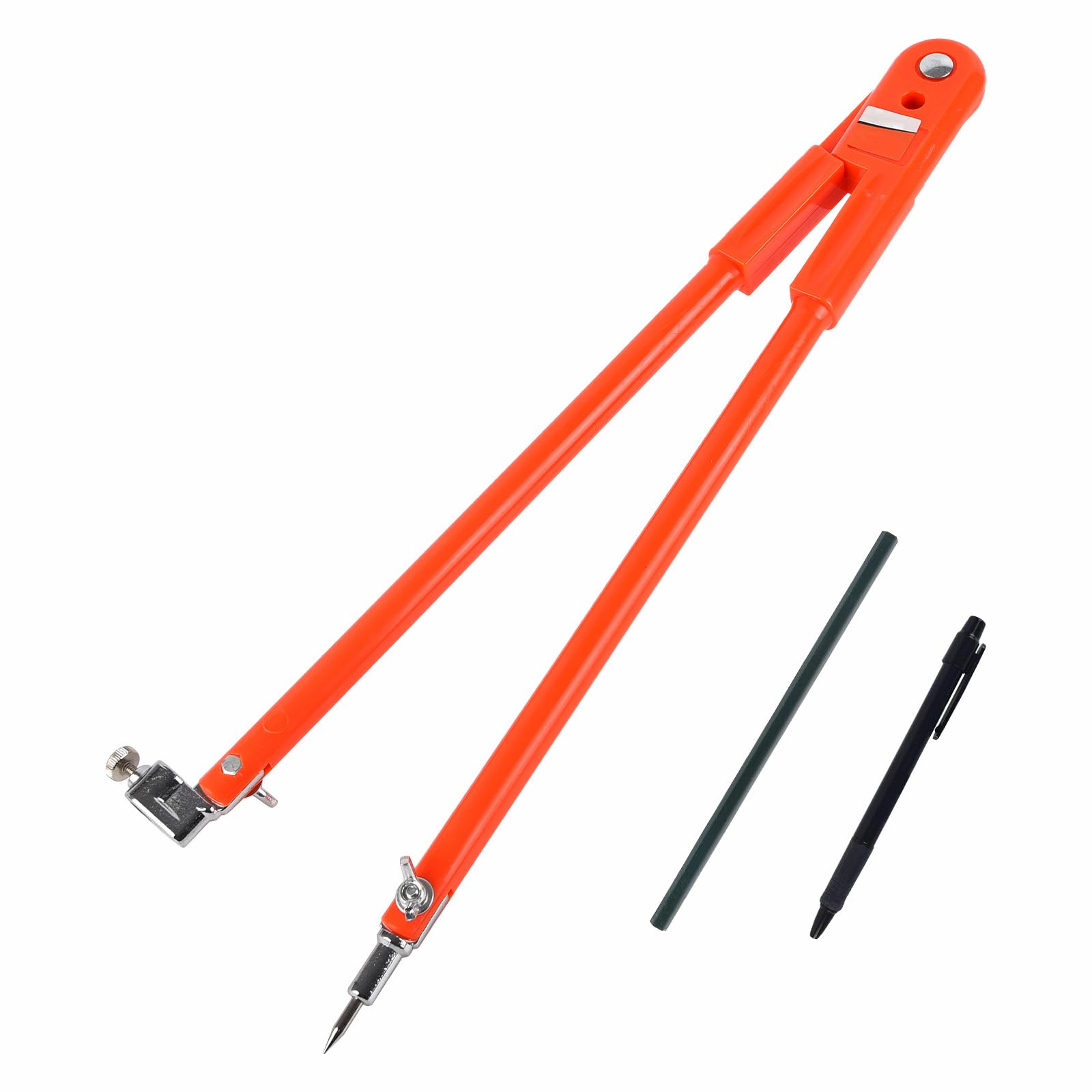 Bussola professionale per la lavorazione del legno, 40 cm, per disegnare falegnameria e lavorazione dei metalli