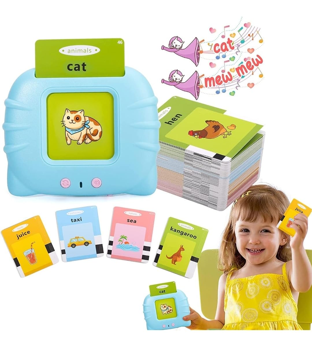 See full amazon price history chart for Myra Talking Flash Cards Toddler Toy Rechargable, Sensory Toys for Children, Educational Learning Toys for Age 1-6 Year Boys and Girls, Speech Therapy Toys, 224 Sight Words Puzzle Game Multicolors Myra Talking Flash Cards Toddler Toy Rechargable, Sensory Toys for Children, Educational Learning Toys for Age 1-6 Year Boys and Girls, Speech Therapy Toys, 224 Sight Words Puzzle Game Multicolors (B0C8JS3NK8) Amazon Price History, Amazon Price Tracker