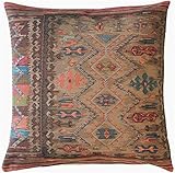 PILLOW DÉCOR Kilim Hearth 19x19 Tapestry Throw Pillow