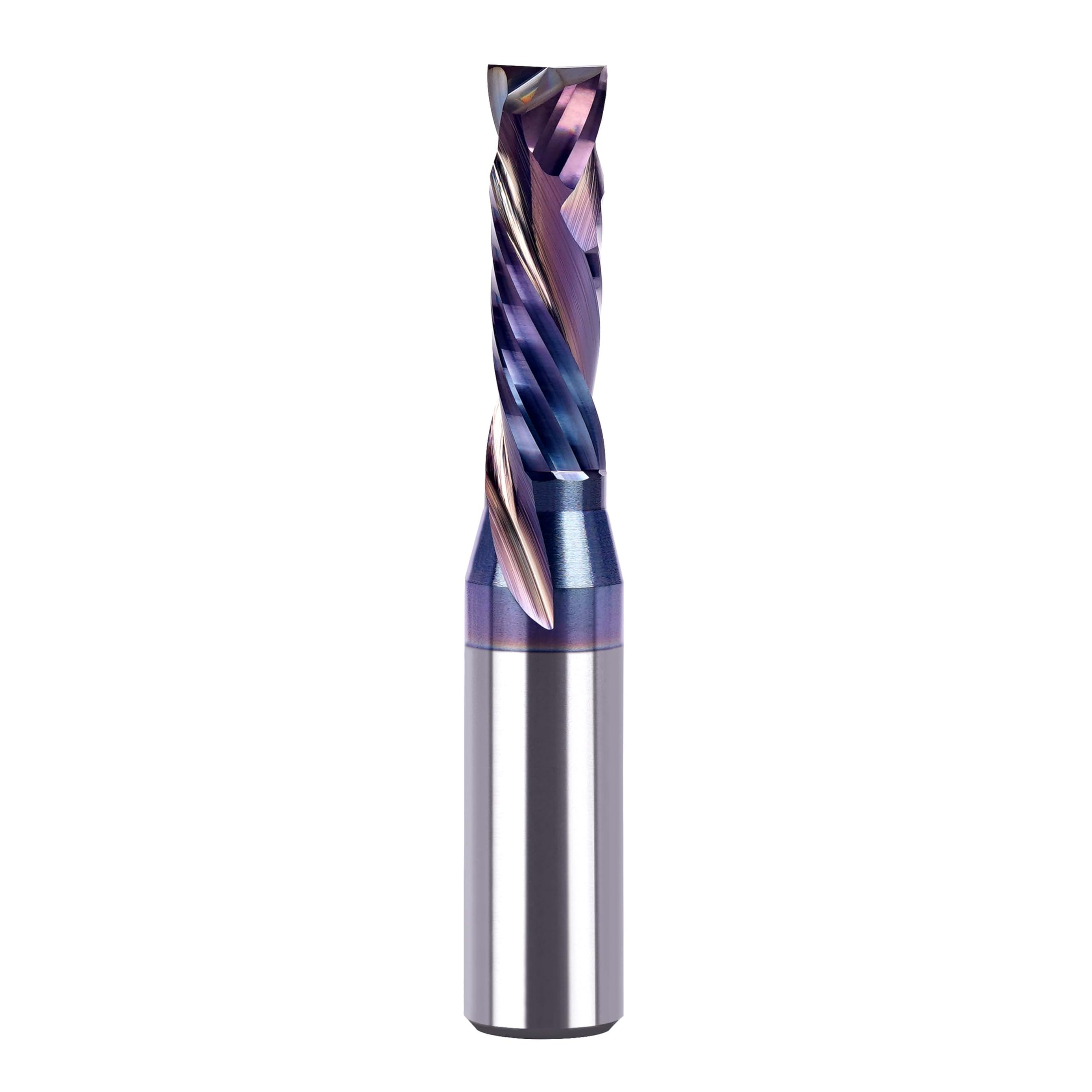 SpeTool Compression Spiral Router Bits 3/8 inch Cutting Diameter with TAC Coated Solid Carbide CNC End Mill for Wood Small Cut, Carving โ image 1