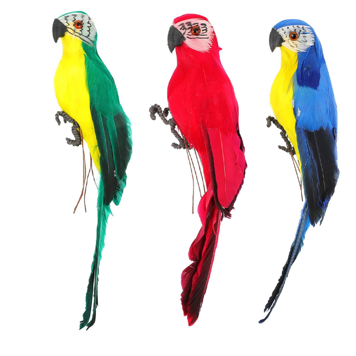 Perroquets artificiels VANZACK pour colorer un jardin ombragé sans aucun entretien