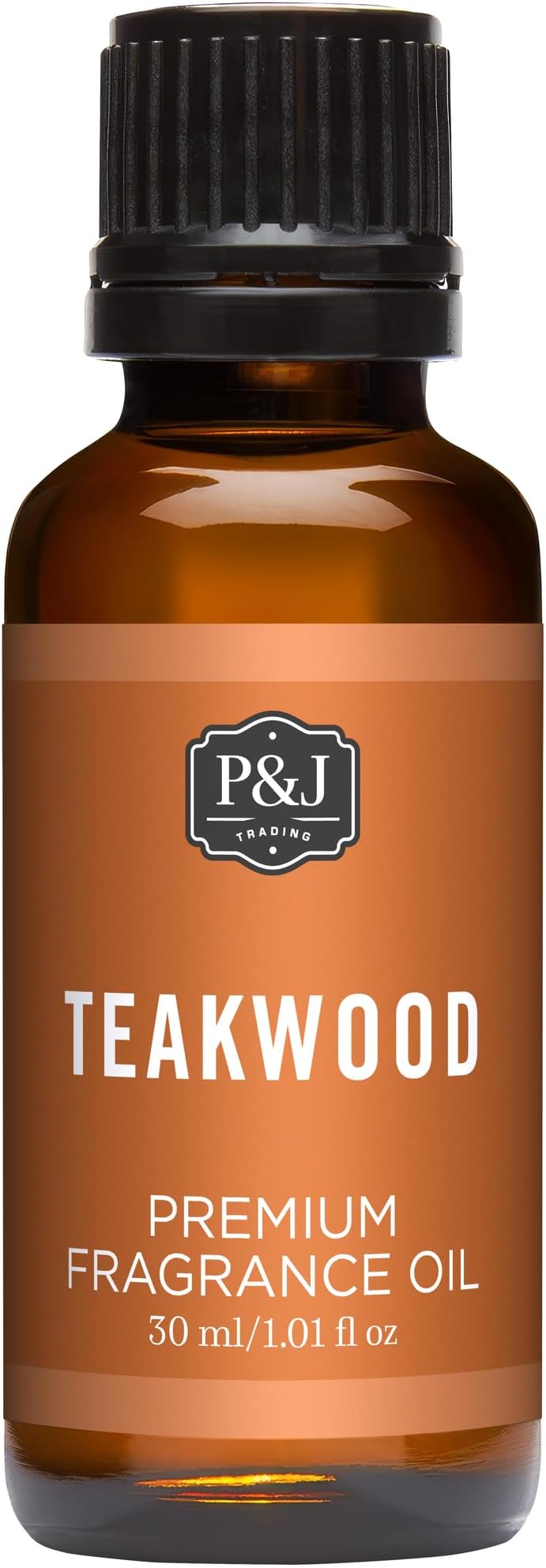 P&J Trading Fragrance Oil | Teakwood Oil 30ml - Candle Scents for Candle Making, Freshie Scents, Soap Making Supplies, Diffuser Oil Scents