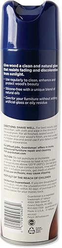 Miniatura 2 de Guardsman 460300 Limpieza y pulido para muebles de madera, sin ilicona, protección UV, limón fresco, 12.5 onzas, 1 unidad