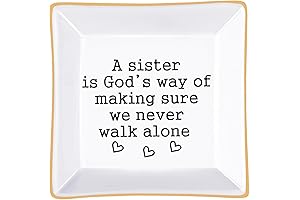Sister Gift - Mother's Day Gift for Sister Ring Dish