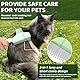 Redreo Fellblitz Bürste für katze, Katzenbürste für Fellbürste & Haustierpflege, Katzenkamm mit abgerundeten Metall Zinken zur sanften Pflege