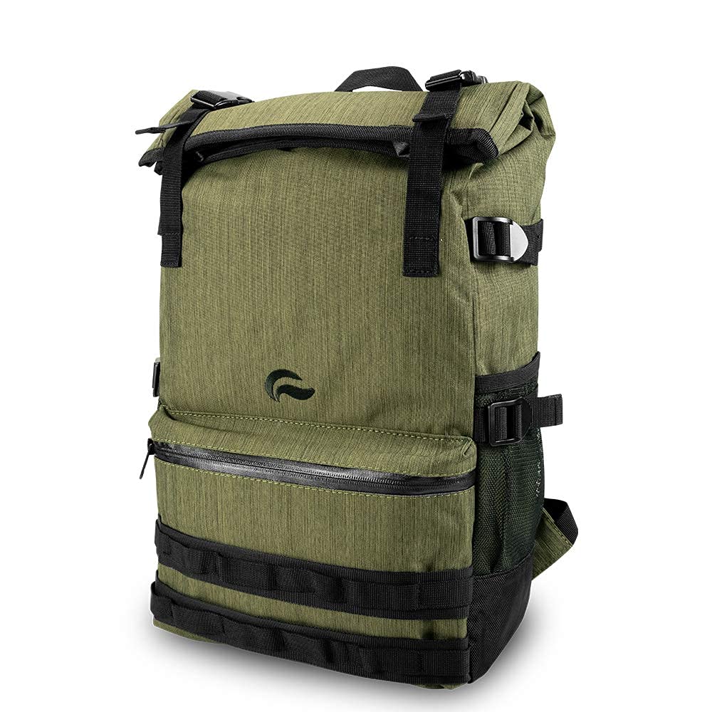 SkunkBackpack Rogue - Smell Proof - Water Proof - Lockable - Hydroponics (Olive Green)