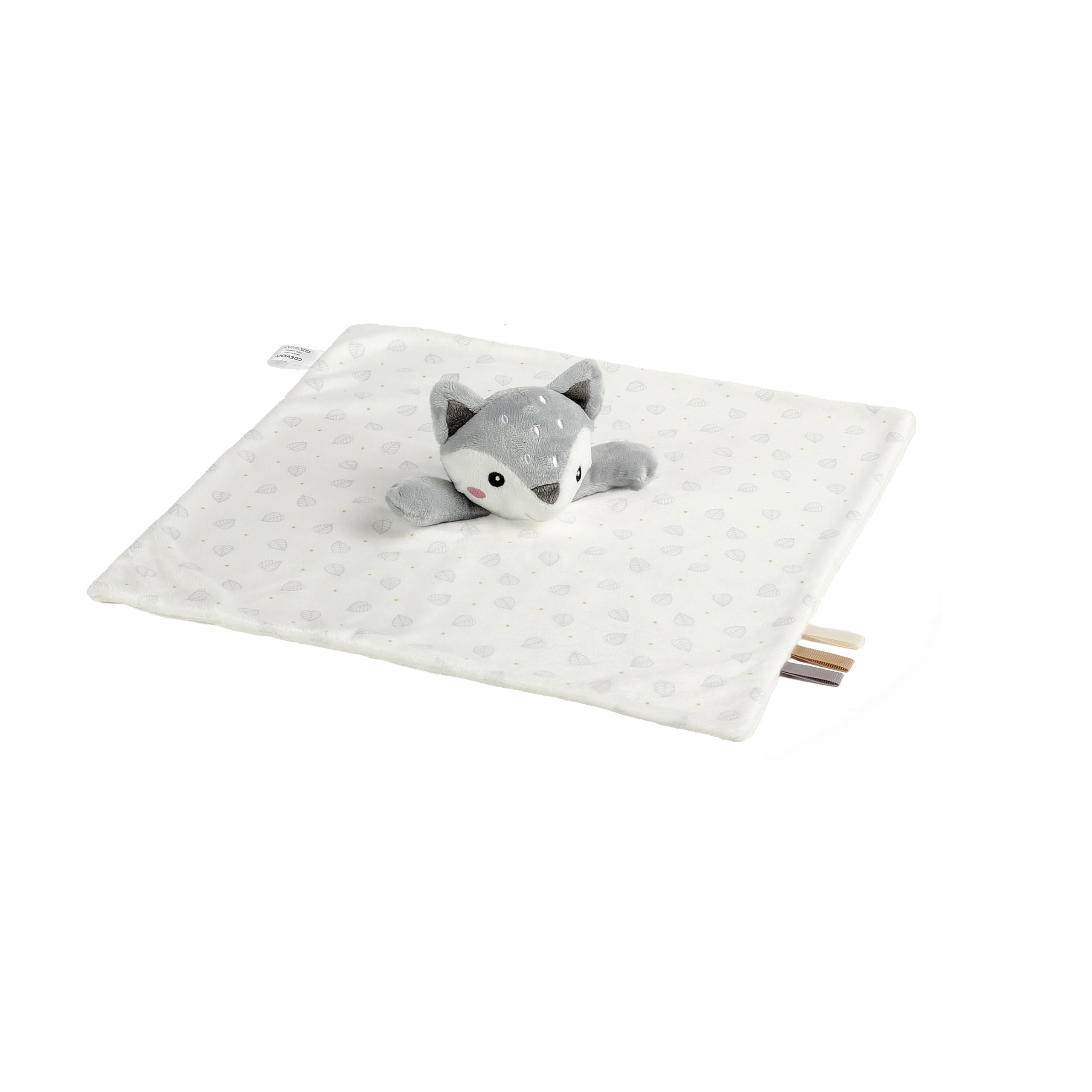 CREVENT Accogliente coperta di sicurezza in peluche, per neonati e ragazzi, regalo di compleanno (cervo + etichetta)